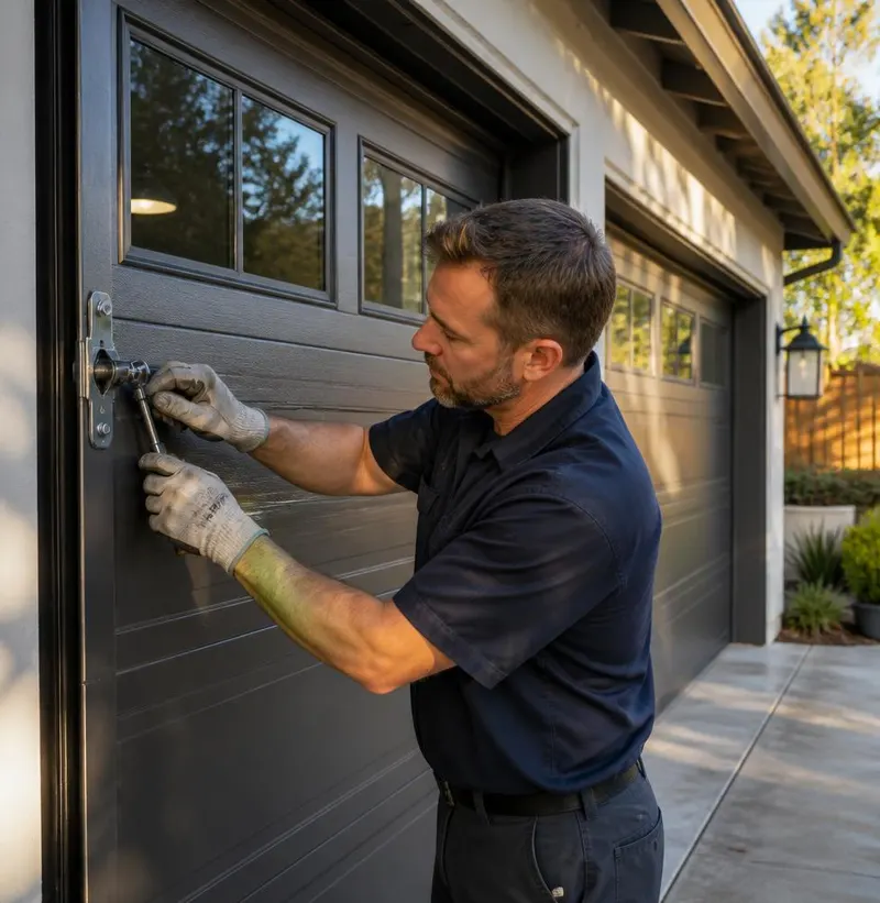 Garage Door Spring Repair in Melrose